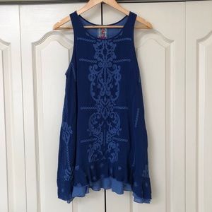 Johnny Was A-line Sleeveless Tunic